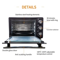 Four Électrique de Cuisine Maison, 18L, Mini Four de Cuisson Maison, Vente Chaude