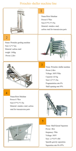 เครื่องอบแห้งยอดนิยมสำหรับเม็ดมะคาเดเมียอบเกลือ พร้อมส่วนประกอบเครื่องยนต์ที่สำคัญ - Product Image 4