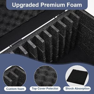 Scatola in Alluminio per Conservazione Dischi in Vinile, Contiene 100 Dischi |    Valoriose Custodie Organizzatrici per Album LP Collezione Dischi 7/10/12 Pollici - Product Image 3