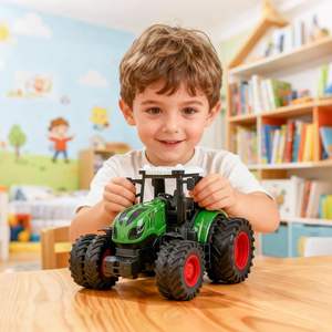 Giocattoli Trattore Agricolo DWI Dowellin per Bambini, Modellino <span class=keywords><strong>Monster</strong></span> <span class=keywords><strong>Truck</strong></span> Agricolo in Scala 1/24 con 8 Ruote per Ragazzi - Product Image 5