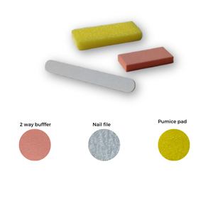 Kit de pédicure jetable en vrac 3 en 1 avec séparateurs d'orteils pour des ongles lisses et brillants de qualité professionnelle - Product Image 2