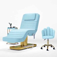 Table de massage électrique portable pour spa capillaire, lit de beauté, table de soin du visage, lit pour extensions de cils pour salon de beauté