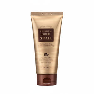 TERESIA Premium Gold Snail Whitening Facial Cleanser Hydration <b>Deep</b> Foam All Skin Types Anti-Wrinkle Pore Cleaning Firming - Product Image 2