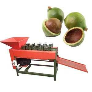 Macadamia Noten Huid Kraken Schilmachine/Macadamia Noten Groene Sheller Machine/Macadamia Noot Dunschiller