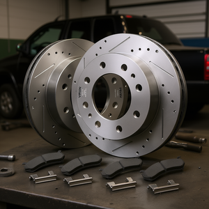 Kit de Rotores de Freno Vevor para Chevrolet Avalanche 2500 Delanteros y Traseros de 8 Pernos, Discos Premium - Product Image 2