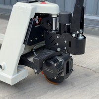 Chariot élévateur à palettes semi-électrique portable de 2 tonnes, transpalette électrique, transpalette hydraulique électrique