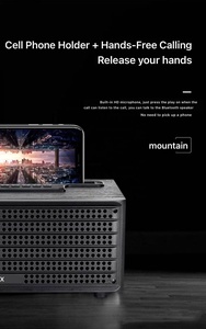 Sản phẩm bán chạy nhất caja Para altavos de madera enceinte Bois altavoces Hộp âm thanh gỗ cổ điển Bluetooh loa với đứng - Product Image 5