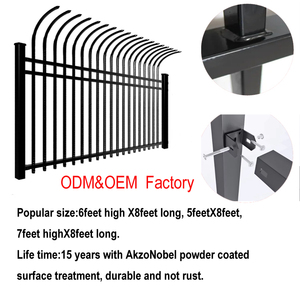 Clôture et jardinière en acier corten Offre Spéciale clôture de jardin en acier corten pour l'extérieur clôture en acier facile à assembler - Product Image 2