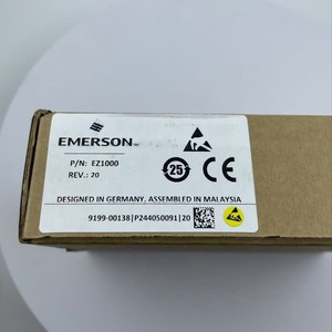 Componente Industrial Emerson EZ1000 Pn Ez1000 Rev 20 Diseñado en Alemania Ensamblado en Malasia - Product Image 1