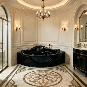 Jacuzzi en Venta, Spa para 3 Personas, Hidromasaje Exterior, Bañera de Hidromasaje de Acrílico de Lujo - Product Image 4