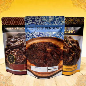 ถุงบรรจุภัณฑ์อาหารเกรดพรีเมียมกันกลิ่นพิมพ์ลายตามสั่ง สำหรับบรรจุเครื่องเทศ 200 กรัม ถุงใส่เนื้ออบแห้ง - Product Image 2