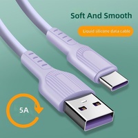 Câbles de données USB-C / USB / Micro-USB en silicone de 25 cm à 2 m à charge rapide, vente en gros d'usine pour iPhone 18