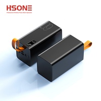 Station d'alimentation Li-Polymère grande capacité 60000mAh avec écran LED, sortie USB Type-C 5 ports, PD 22.5W 20W, portable pour utilisation en extérieur