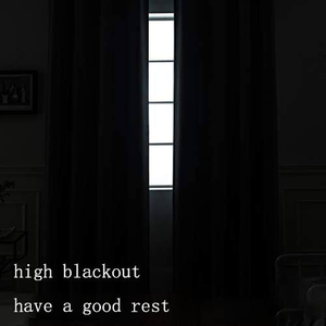 تخفيضات هائلة ستائر غرفة معيشة عصرية فاخرة للفنادق من جروميت زرقاء داكنة ستائر سوداء - Product Image 3