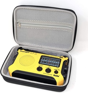 Estuche rígido de <span class=keywords><strong>EVA</strong></span> para radios Kaito Voyager Protección de ajuste personalizado para modelos KA500/KA450/KA550/KA700-Solo estuche - Product Image 2