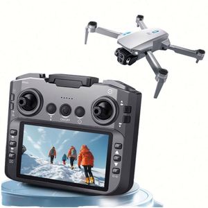 Nuevo Dron E88 sin Escobillas con Video 4K, Transmisión de 1000m, Pantalla, Posicionamiento de Flujo Óptico, Control Remoto, Aeronave - Product Image 1