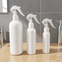 Botol Semprot Plastik HDPE 500ml, 200ml, dan 100ml dengan Pompa Trigger Mini Ringkas, Wadah Cairan Ringan yang Dapat Digunakan Kembali
