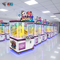 Machine de jeu d'arcade commerciale à monnayeur avec garantie d'un an, en plastique, prise en charge de l'anglais pour les lieux de divertissement