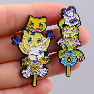 2026 Yeni Özelleştirme Benzersiz Tasarım Anime Emaye Broş Rozeti Metal Yaka İğnesi - Product Image 2
