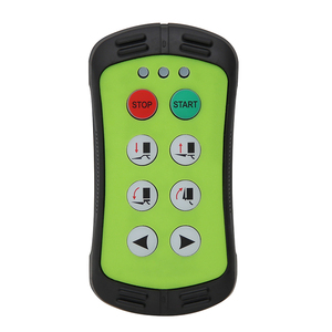 A600ブルー産業用ワイヤレス24ボルト6ピンプッシュボタンスイッチ無線リモコン - Product Image 2