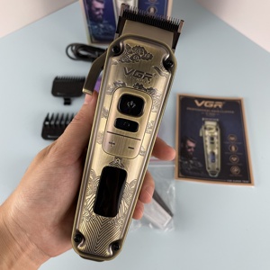 <span class=keywords><strong>Máquina</strong></span> Cortapelos Vgr V-005, Recargable por USB, Metálica, <span class=keywords><strong>Profesional</strong></span> para Hombres, Cortadora de <span class=keywords><strong>Pelo</strong></span> Eléctrica para Salón y Barbería - Product Image 1