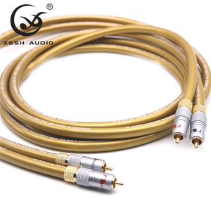 Câble d'interconnexion audio RCA YIVO XSSH OFC, cordon audio HIFI 2RCA pour amplificateur, lecteur <span class=keywords><strong>CD</strong></span>, DAC, tourne-disque - Product Image 2