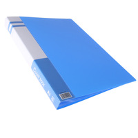 Classeur transparent en PP avec 10, 20, 40, 60, 80 pages, rangement multicouche, format A4, modèle LTW161016
