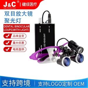 Dental <b>Microscope</b> 3.5X Magnification Led Headlight Plastic Material Ce Certified For Medical Beauty Use - Product Image 2