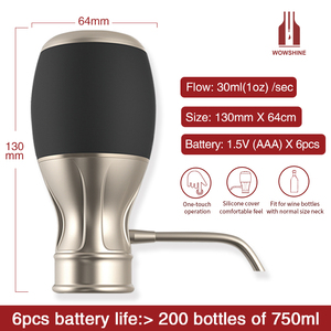 Wowshine eléctrico <span class=keywords><strong>aireador</strong></span> <span class=keywords><strong>de</strong></span> <span class=keywords><strong>vino</strong></span> un toque <span class=keywords><strong>de</strong></span> aireación - Product Image 5