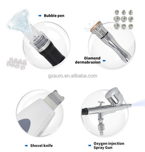 เครื่องทำความสะอาดผิวหน้า AU-F001C 4 in 1 ไฮโดรเดอร์มาเบรชั่น ดูดสิวเสี้ยน ขัดผิวด้วยน้ำ ทำความสะอาดผิวหน้า - Product Image 4