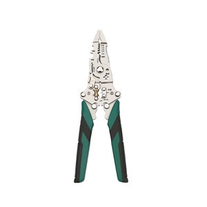 <b>Electrician</b> Diy Household Peeling Tool Folding Wire Stripping <b>Pliers</b> Needle-nosed Cutting/crimping High Carbon Steel Metric Oem - Product Image 1