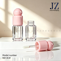 Jinze – Tubes de brillant à lèvres roses luxueux, nouveau design, prêts à être expédiés, avec applicateur, contenants pour gloss