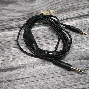 Câble <span class=keywords><strong>audio</strong></span> de réparation tressé de 2 m, parfaitement compatible avec les casques Astro A10 A40, câbles vidéo de qualité pour le gaming - Product Image 3