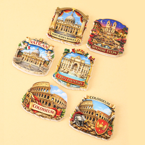 Imán <span class=keywords><strong>de</strong></span> Resina Personalizado con Impresión UV 3D, Recuerdo <span class=keywords><strong>de</strong></span> <span class=keywords><strong>Roma</strong></span>, Vaticano, <span class=keywords><strong>Italia</strong></span>, Decoración Católica, Recuerdo <span class=keywords><strong>de</strong></span> Viaje, Venta al Por Mayor - Product Image 4