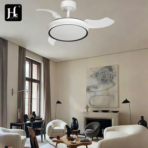 Factory Direct Sale 42-Inch Wooden 4-Blade CB CE Certified <b>Remote</b>-<b>Controlled</b> Modern LED <b>Lighted</b> <b>Ceiling</b> Fan - Product Image 6