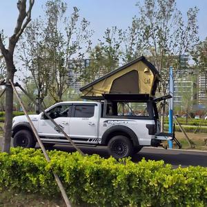 Tente de <span class=keywords><strong>toit</strong></span> rigide multifonctionnelle légère et imperméable en alliage d'aluminium, personnalisable en usine, pour pick-up, camping et voyage - Product Image 1
