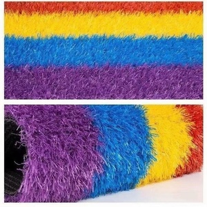 Erba Artificiale Colorata Arcobaleno Resistente all'Usura e Durevole per Campi Sportivi Commerciali e Parchi Giochi - Product Image 5