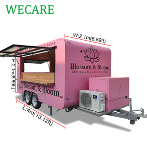 Wecare Chine - Camion de restauration mobile extérieur, chariot de café et de nourriture de rue, remorque de cuisine complète à vendre aux États-Unis - Product Image 2
