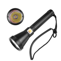 Torche LED haute puissance directe d'usine 26650/18650 XHP90 IP68 USB pratique amphibie plongée en plein air en alliage d'aluminium