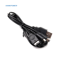 Câble de charge USB 1 à 3 pour console de jeu NDSi NDSL GBASP, 1,2 m