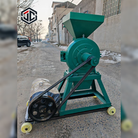 Machine à broyer le maïs et le riz pour le traitement des céréales agricoles avec broyage multifonctionnel et fonctionnement agricole fiable