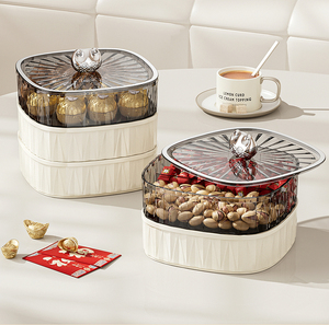 Tùy Chỉnh Rõ Ràng Nhựa Giáng Sinh Đảng Trang Trí Khay Cho Engagements & Đám Cưới Kẹo Hộp Cho Khách Và Ủng Hộ Cho Quà Tặng - Product Image 4