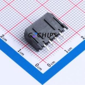 436500416 Wire-to-Board Pin Header Through hole Component (THT),P=3mm Connector 1x4P 3mm Through Hole Micro-Fit (MX 3.0) - Product Image 2