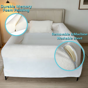 Draps de <span class=keywords><strong>lit</strong></span> en bambou OEM d'usine en gros avec bords rembourrés certifiés OEKO-TEX 400TC, kit quatre pièces pour mariage - Product Image 2