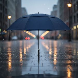 Parapluies promotionnels de voyage en forme de capsule, anti-UV, semi-automatiques, parapluie CLASSIQUE pour la pluie - Product Image 4