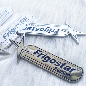 Insignias de emblema de coche personalizadas, pegatinas de plástico ABS, pegamento fuerte, formas personalizadas, el mejor precio, 1 ud./bolsa de polietileno - Product Image 4