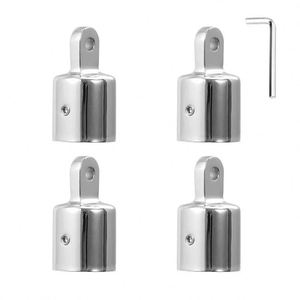 7/8 'D. O. Bimini de acero inoxidable, accesorio de tubo de pasamanos superior, abrazadera de mandíbula deslizante, piezas y accesorios de hardware marino - Product Image 1