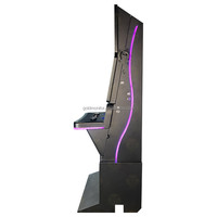 Mesin Game Arcade Vertikal 27'' USA Hot Sale dengan Tombol Tekan, Akseptor Uang, Papan Fusion 5, dan Perangkat Lunak Game Skill Online