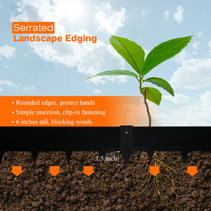 Steel <b>Garden</b> <b>Border</b> With Built In Lighting Grooves - Product Image 3