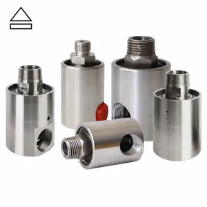 304 stainless steel straight rotary joint High temperature and high pressure rotary joint